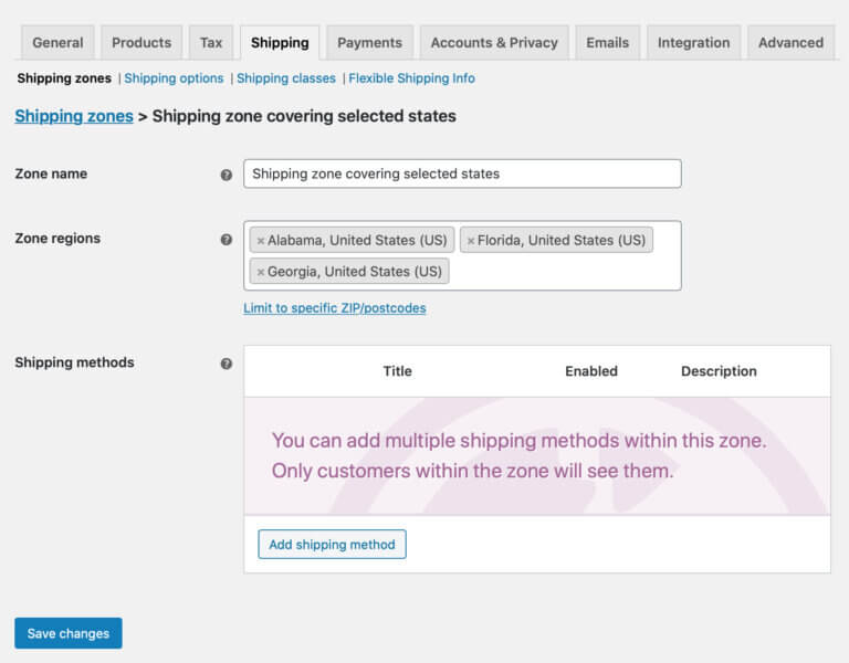 WooCommerce Shipping Zones Explained