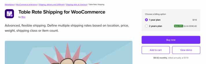 WooCommerce Table Rate Shipping plugins comparison