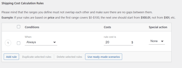 Hide WooCommerce shipping method based on day and time of day
