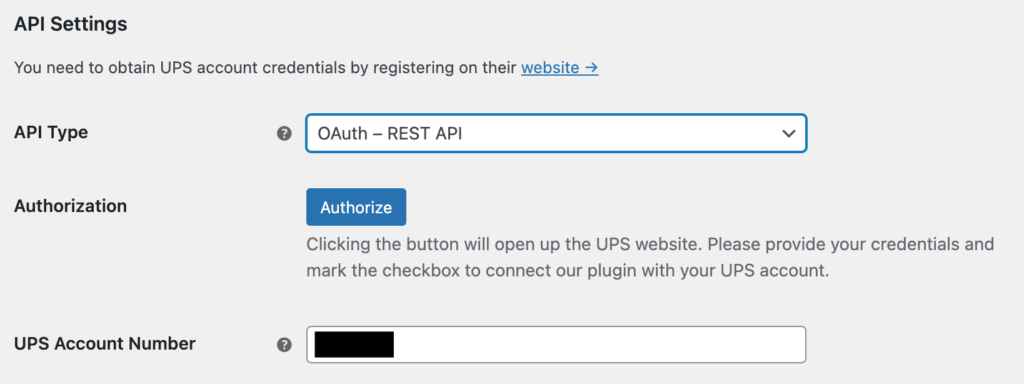 OAuth – REST API method