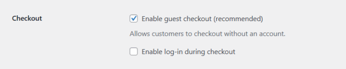 WooCommerce Checkout Settings