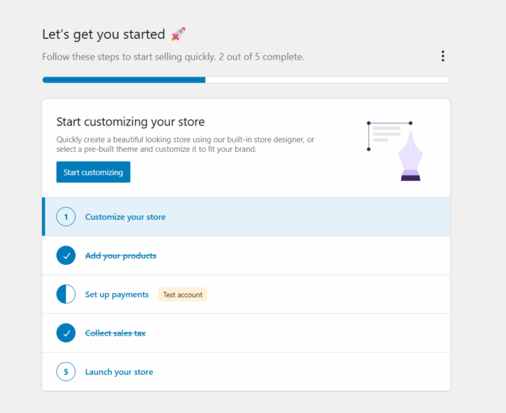 WooCommerce Configuration Wizard