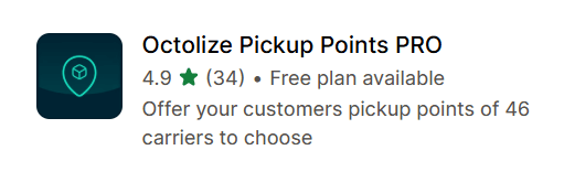 Shopify Pickup Points PRO Octolize