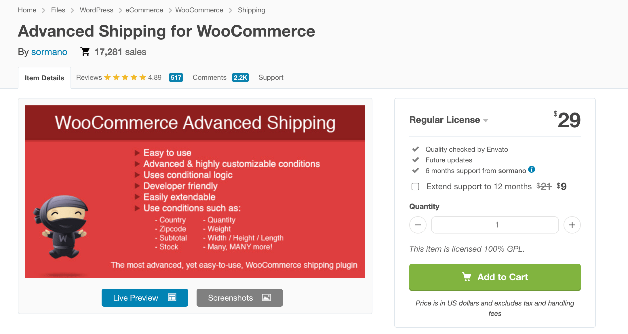 WooCommerce Advanced Shipping