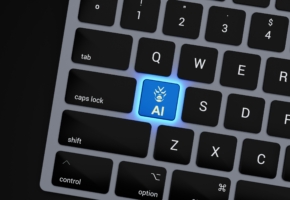 AI key on a keybord