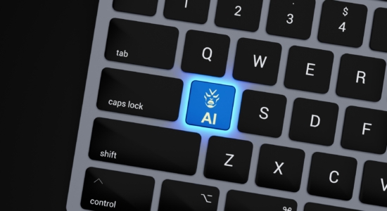 AI key on a keybord