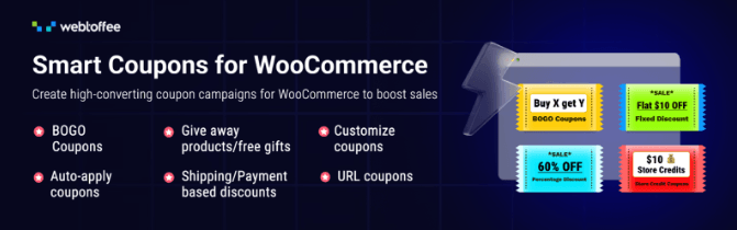 Smart Coupons for WooCommerce plugin screenshot
