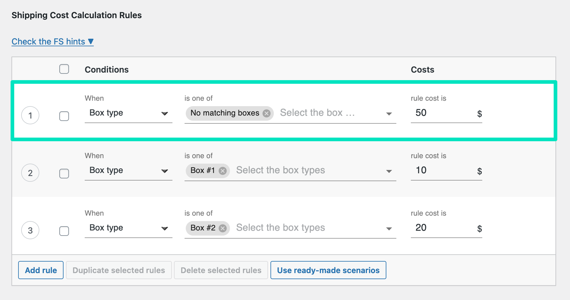 Flexible Shipping Box Packing