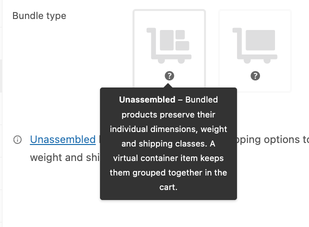 Bundle type
