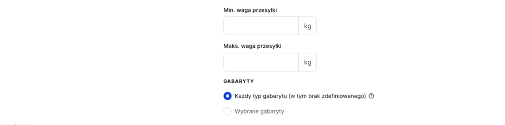 Gabaryty
