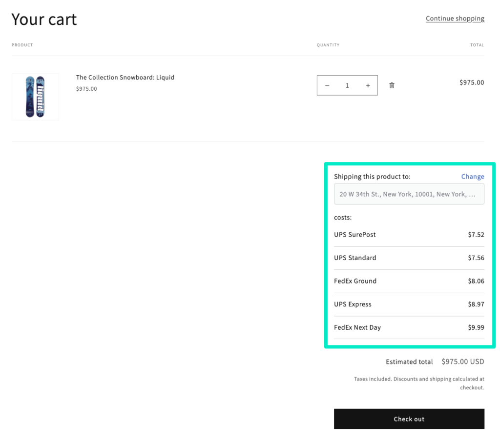 Octolize Shipping Rates Auto Calculated With Geolocation Cart