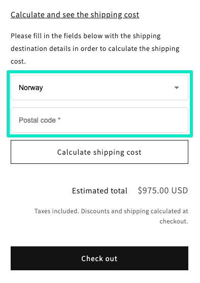 Octolize Shipping Rates Calculator Cart Display Shipping Address Fields Limited Region Not Required