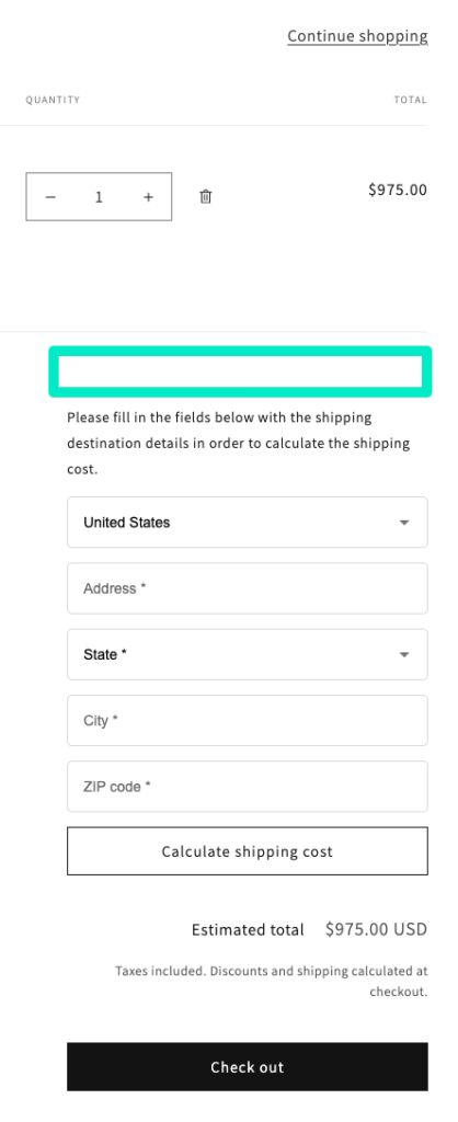 Octolize Shipping Rates Cart Calculator Always Opened