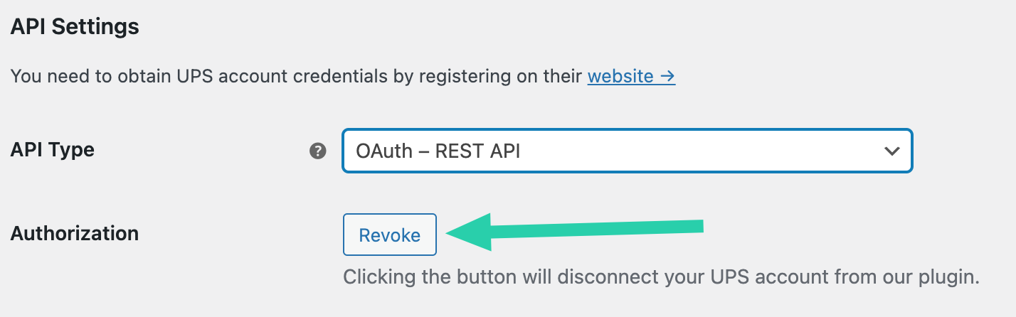 UPS - General Settings