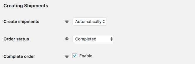 creating shipments in DPD UK plugin