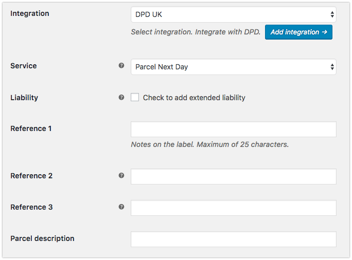 Flexible Shipping: DPD UK