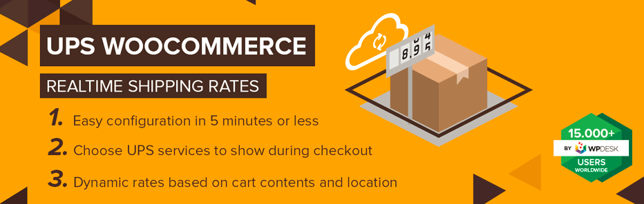 WooCommerce UPS - realtime shipping rates (banner)